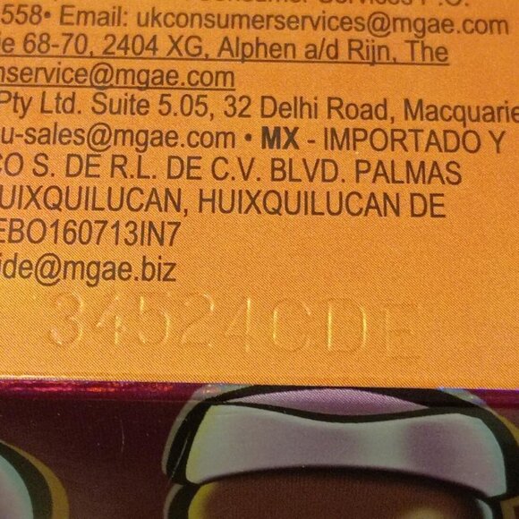 Alwayz Bratz Yasmin Fashion Doll number on box 34524cde - Picture 4 of 11